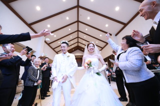 結婚式当日撮影☆パームガーデン