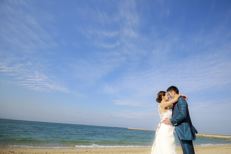 定番のおでこコツンポーズを