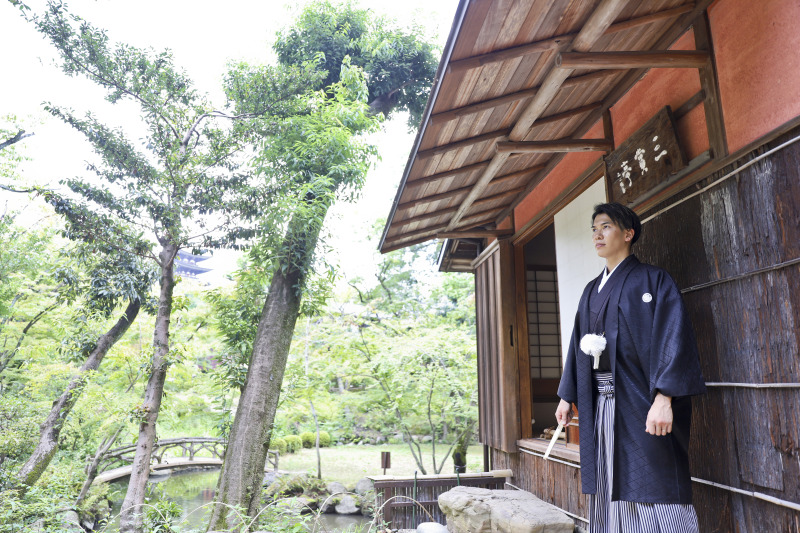 新郎さんのソロショット