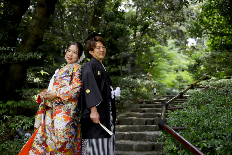 振り向きスマイル