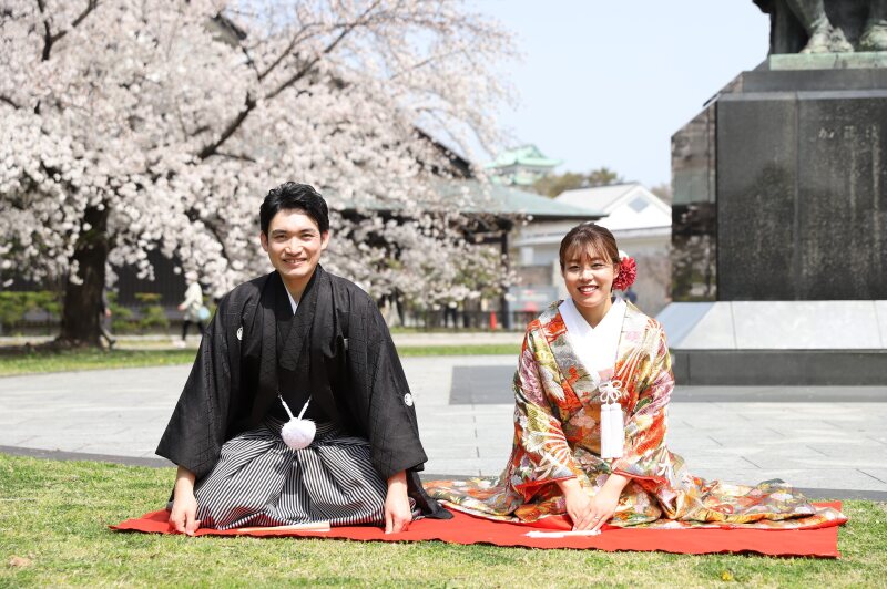 丁寧なご挨拶のポージング