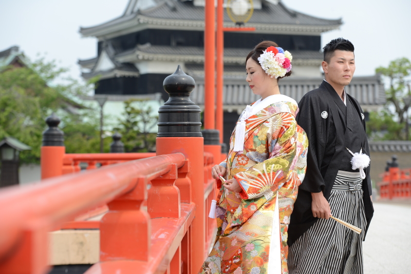 和装ロケ☆新緑☆地元前撮り