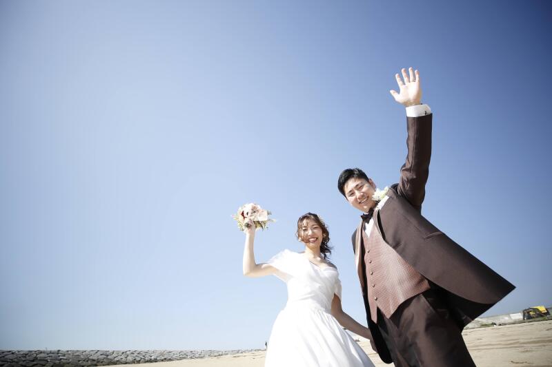 太陽に向かって