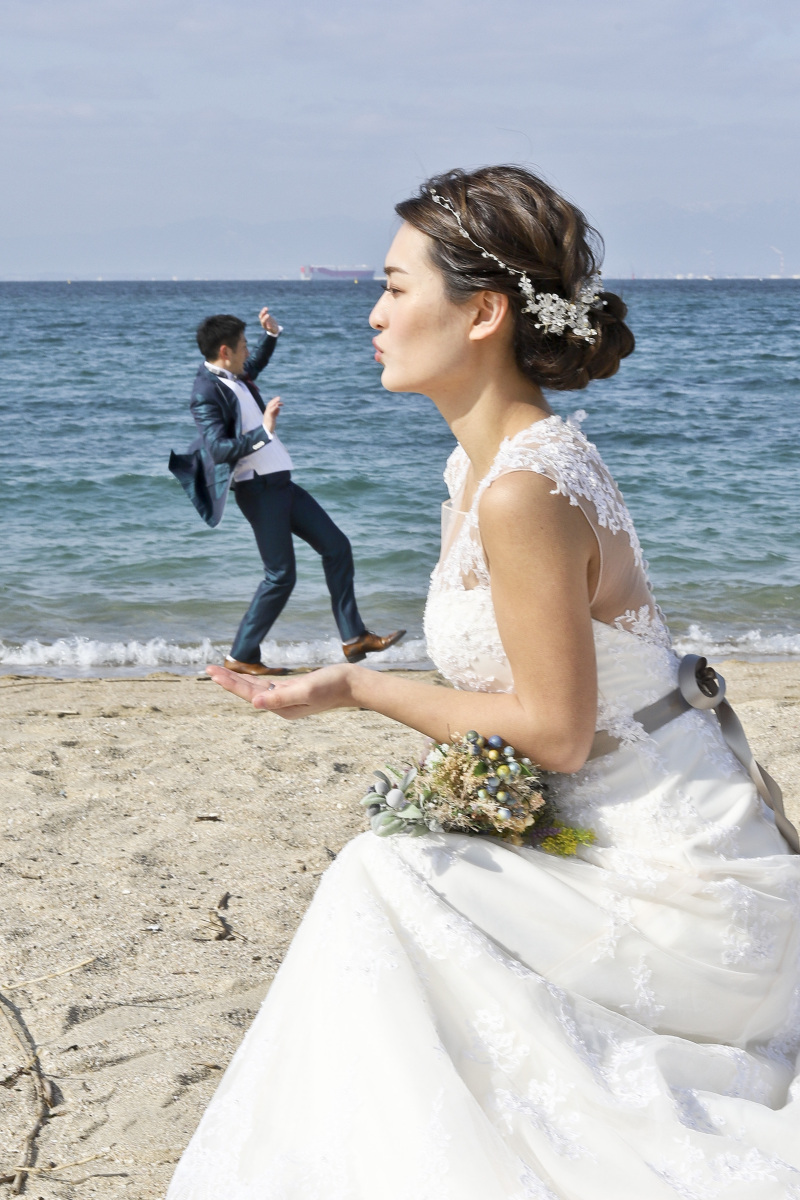 遠近法を使ってオチャメなカットを