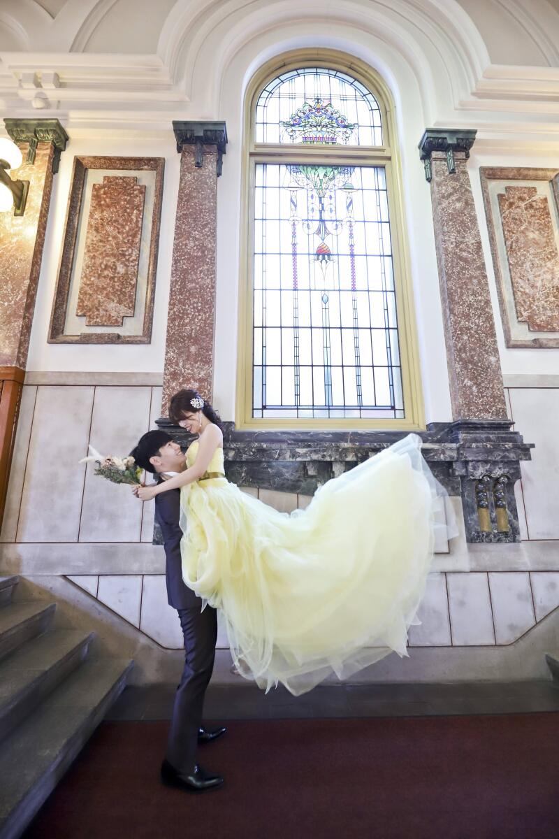 優しい抱擁の瞬間