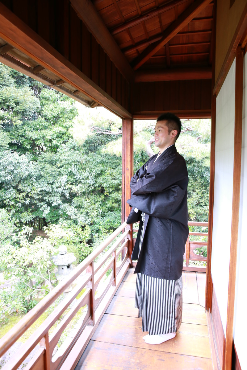 新郎さんのソロショット