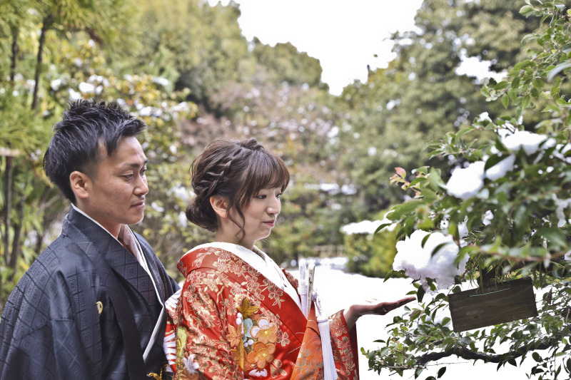 外に出ての撮影☆