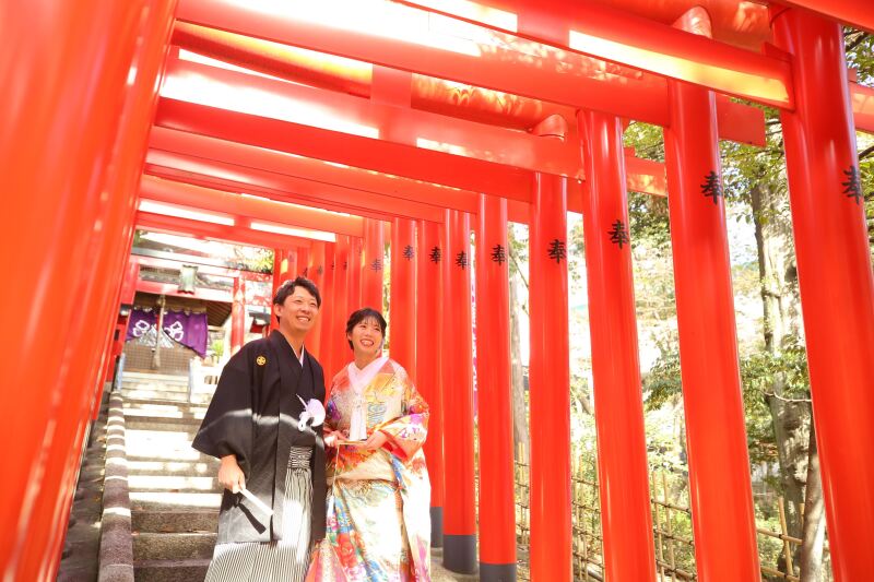 和装に合う雰囲気のお寺や神社、庭園前撮り