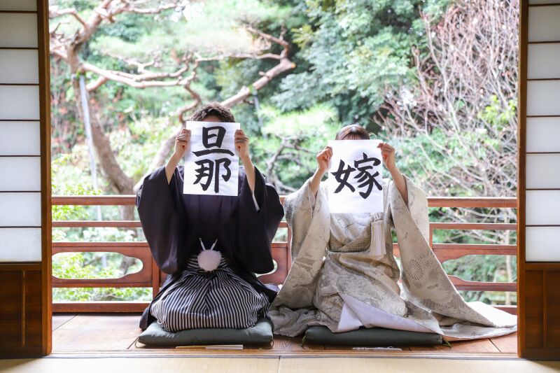 手作り習字で個性的に！