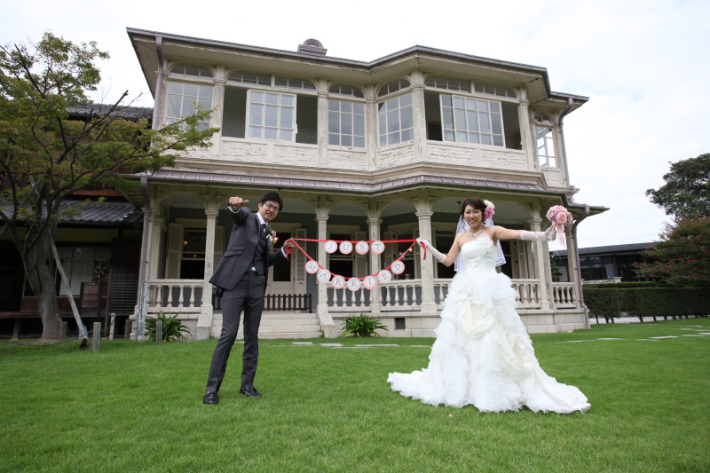 お庭のほうへ☆