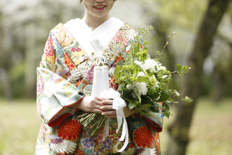 お持込のブーケカット