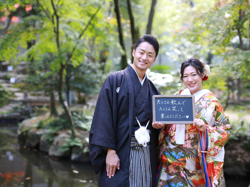 結婚式用のアイテムを持込で