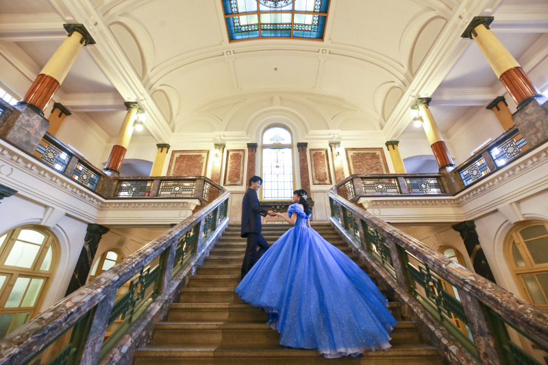 和装&洋装ロケ☆六華苑・市政資料館☆紅葉