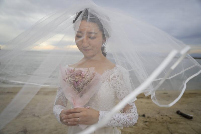 持込ベールを使ったベールショット