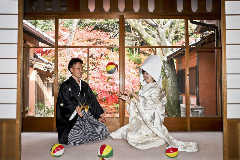 紙風船をつかって