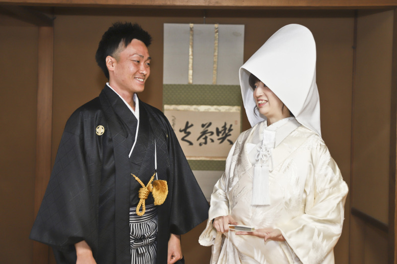 ぎこちないお二人