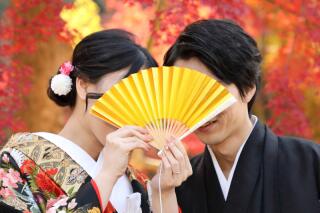 和装とドレスで叶える、こだわり紅葉＆海ロケーションフォト