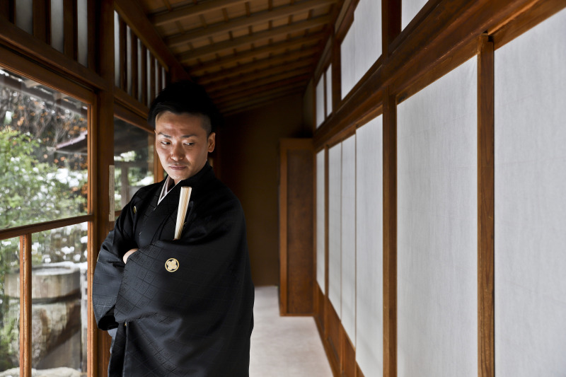 新郎さんのソロショット