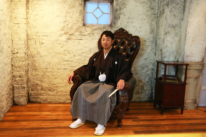 新郎さんのソロショット☆