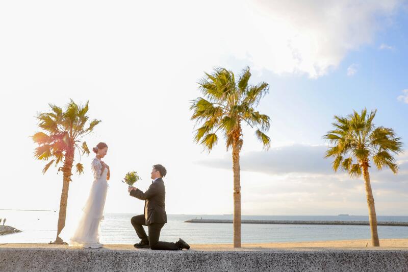 永遠を誓うプロポーズシーン