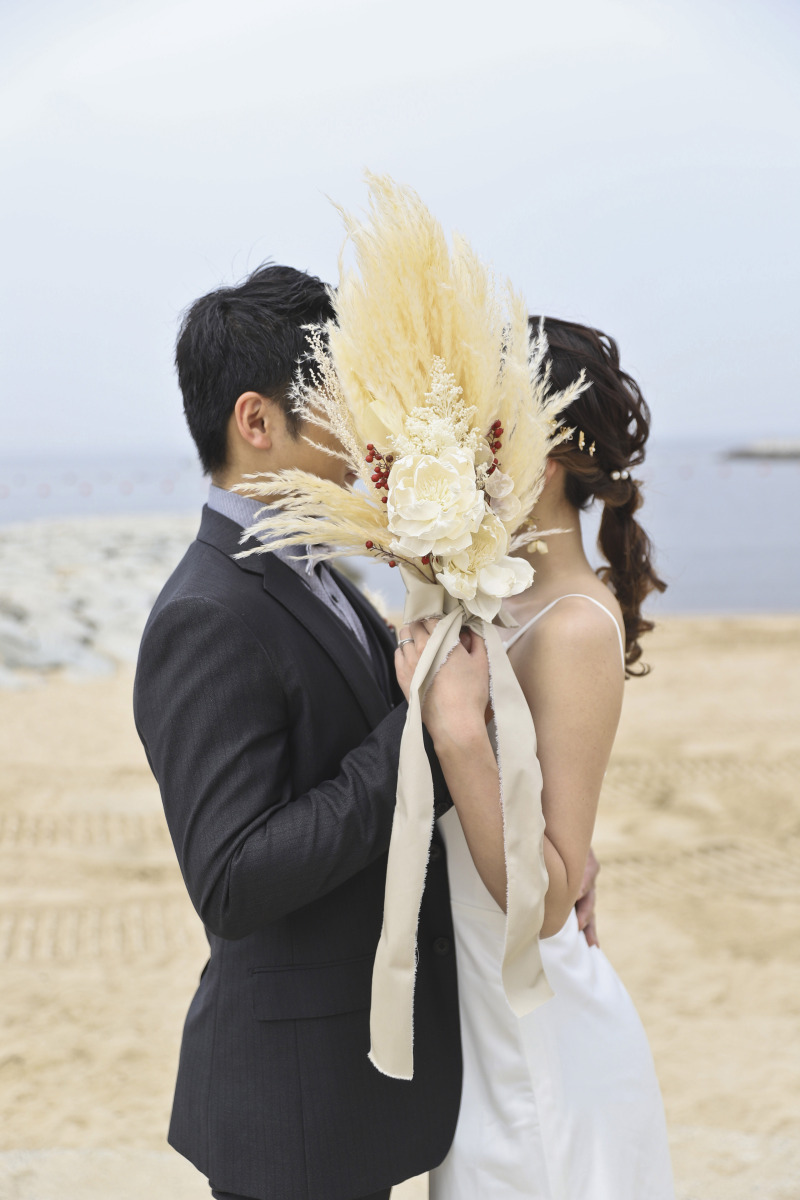 ブーケを使って☆