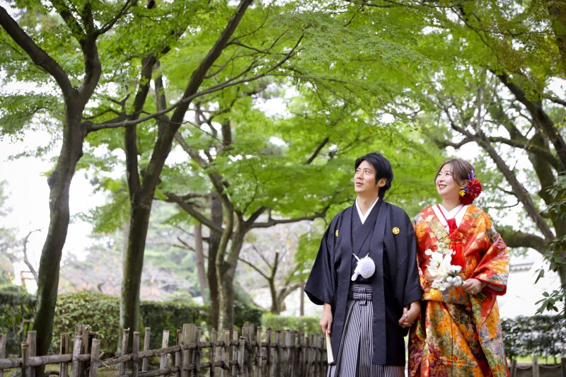 緑のトンネルをお散歩