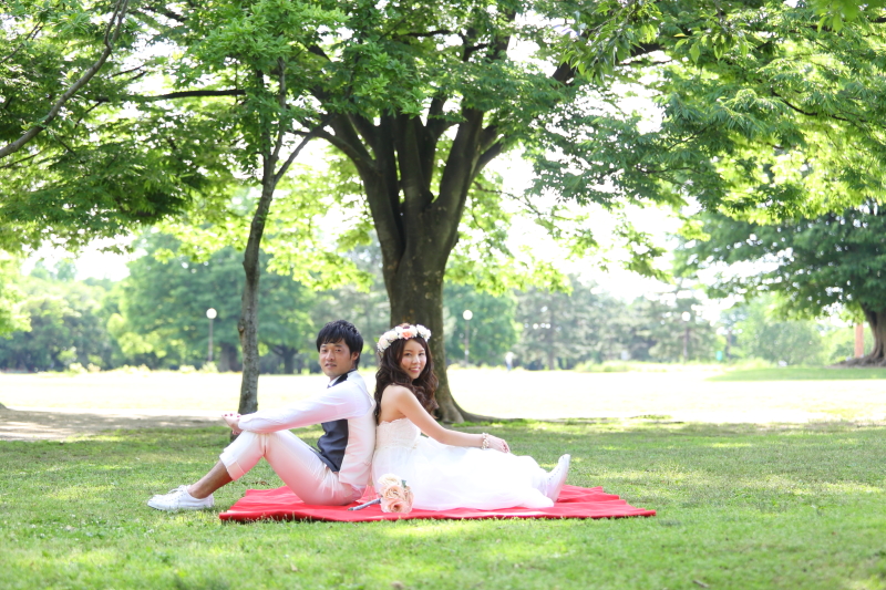 洋装ロケ☆新緑☆ナチュラル