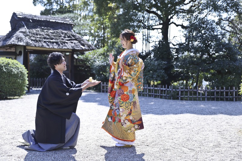 和装2着★和室とお庭の両方とも撮影する贅沢プラン