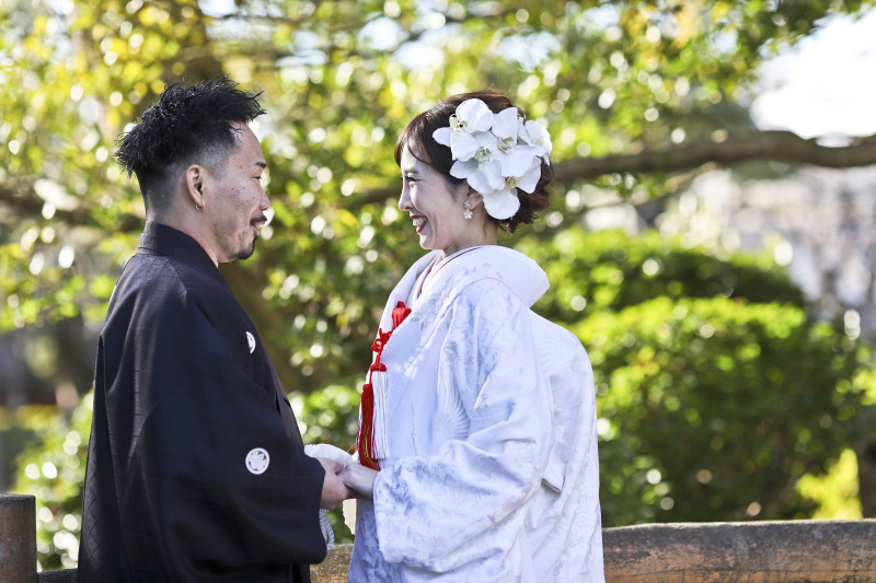 和装にチェンジ