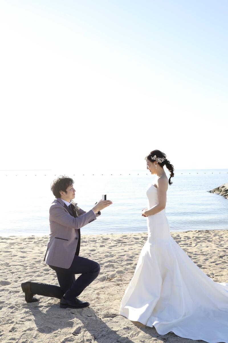 海辺で叶える永遠の誓い