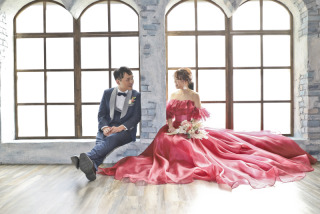 白無垢＆カラードレスオシャレスタジオ撮影