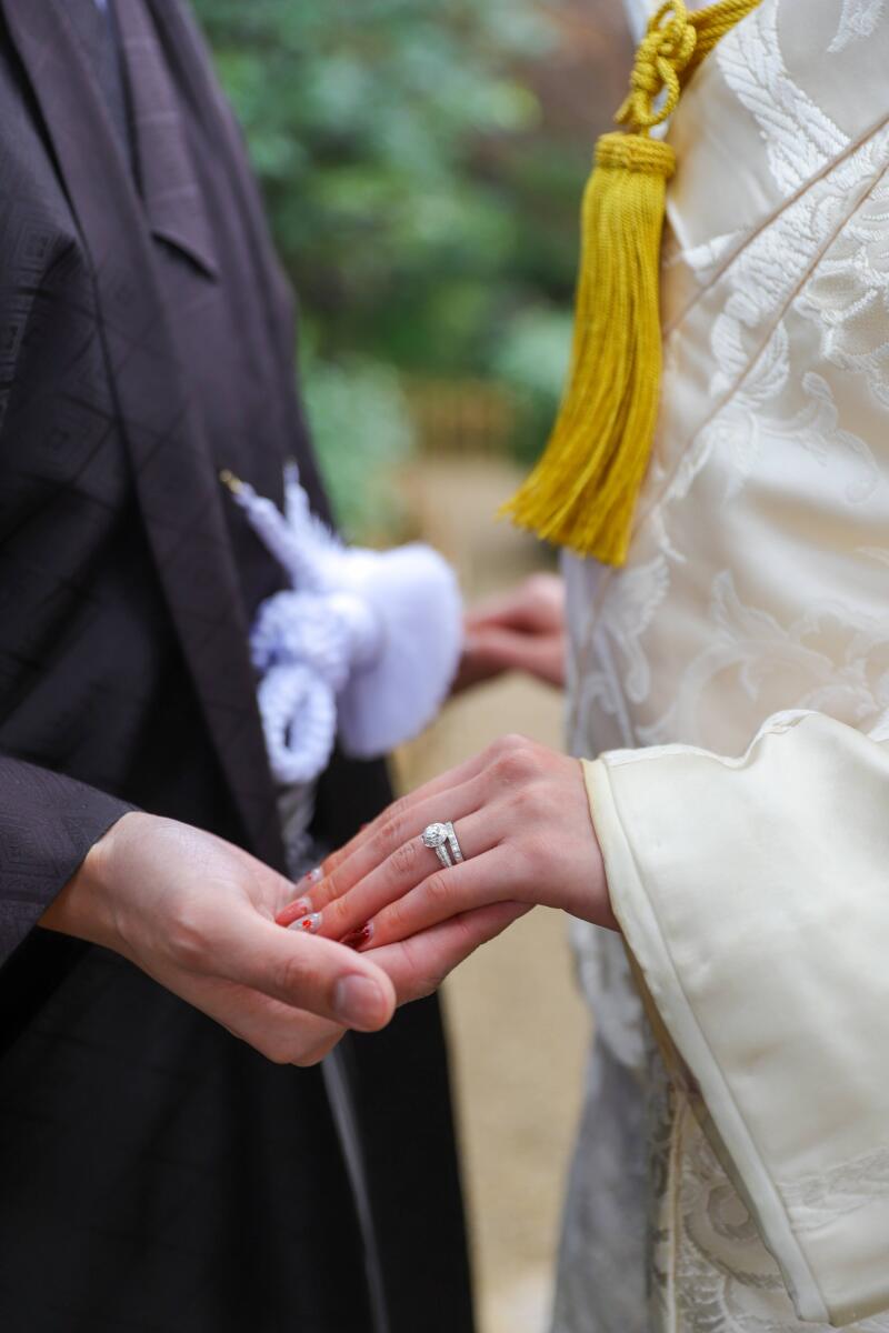 誓いの輝きを大切に