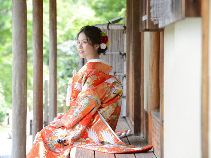 新婦さんのソロショット