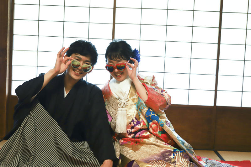 ちょっとくずして…