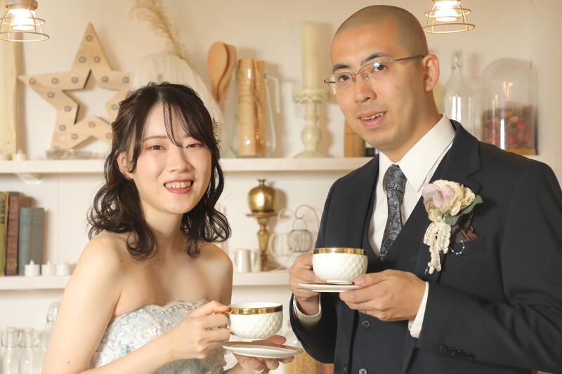 優雅なティータイム風のカット