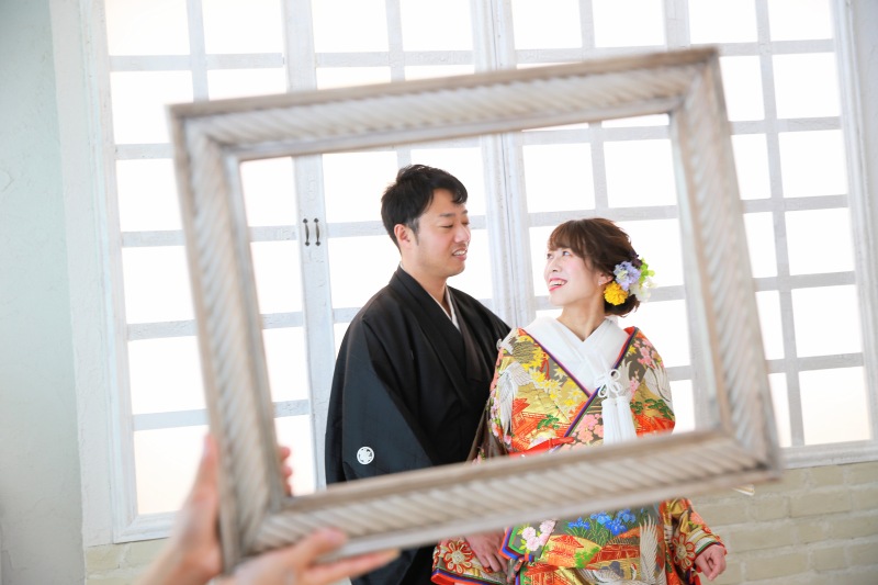 額縁をつかって