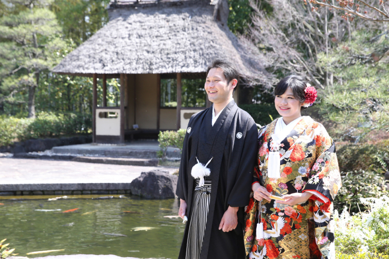 最後は池のほとりで☆
