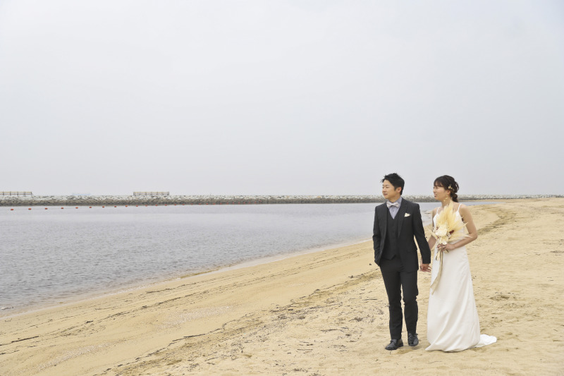 持込み衣装で楽しいビーチ撮影☆