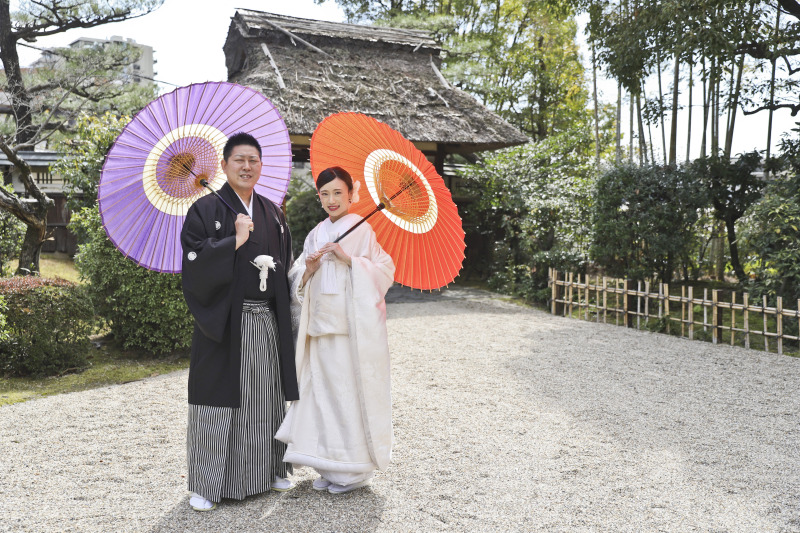 番傘を使って☆