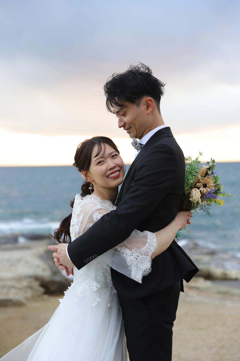 愛おしいハグの瞬間