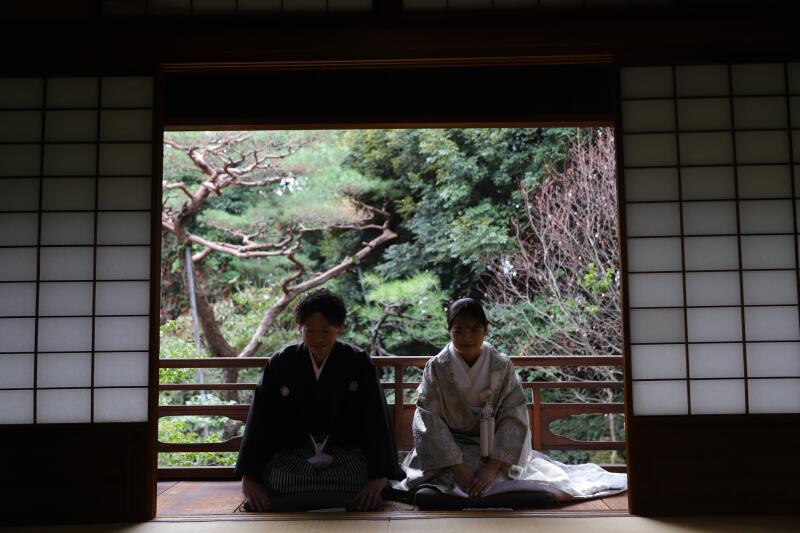 凛とした空気に包まれて