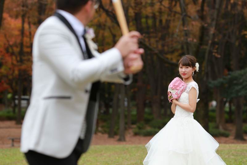 ピッチャー新婦!