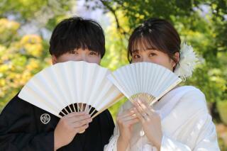 和装はお城でかっこよく、洋装は洋館でオシャレに和洋装前撮り