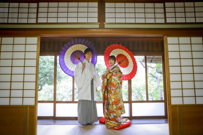  雅な番傘ショット