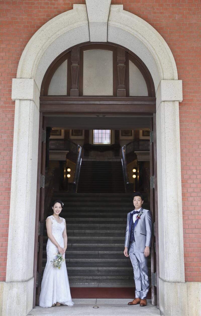 二人らしいポートレート