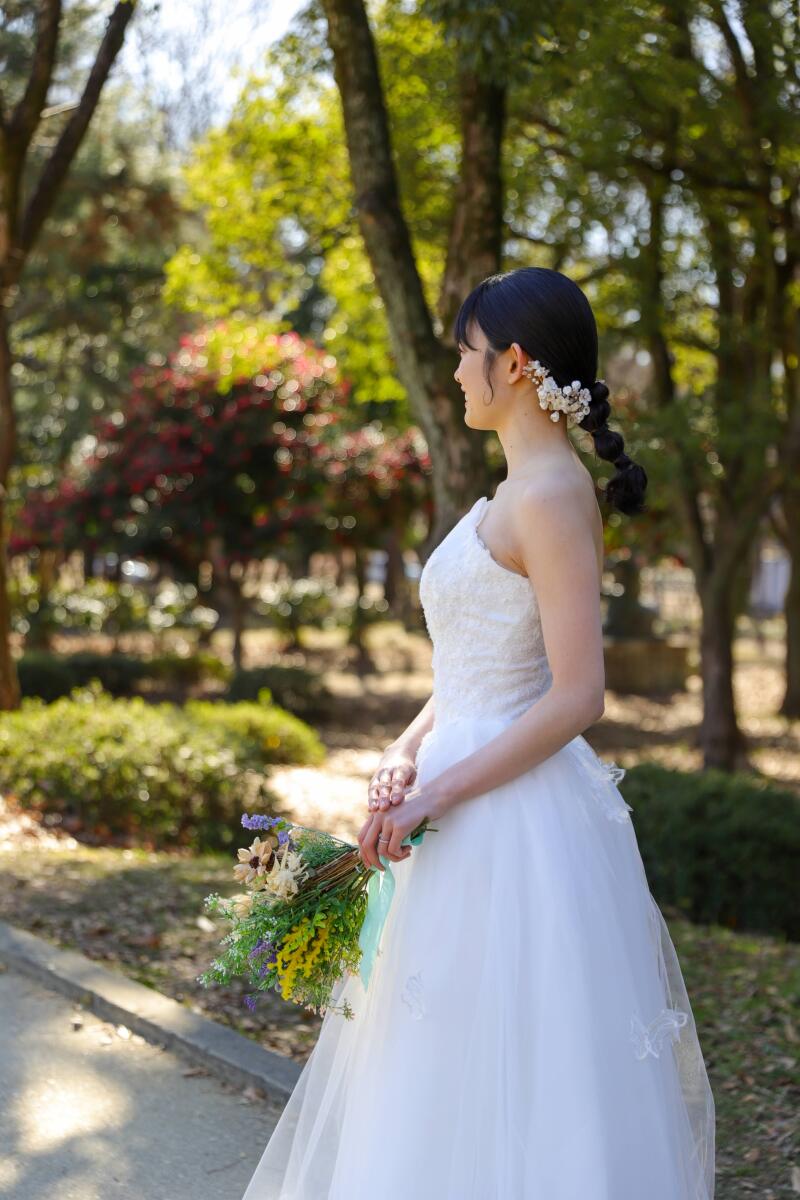 名城公園で締めくくるサイドショット