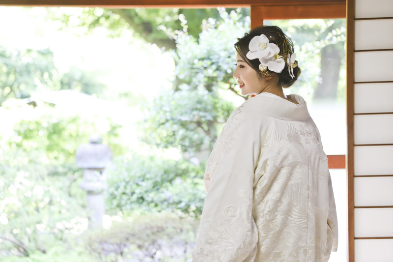 新婦さんのソロショット☆