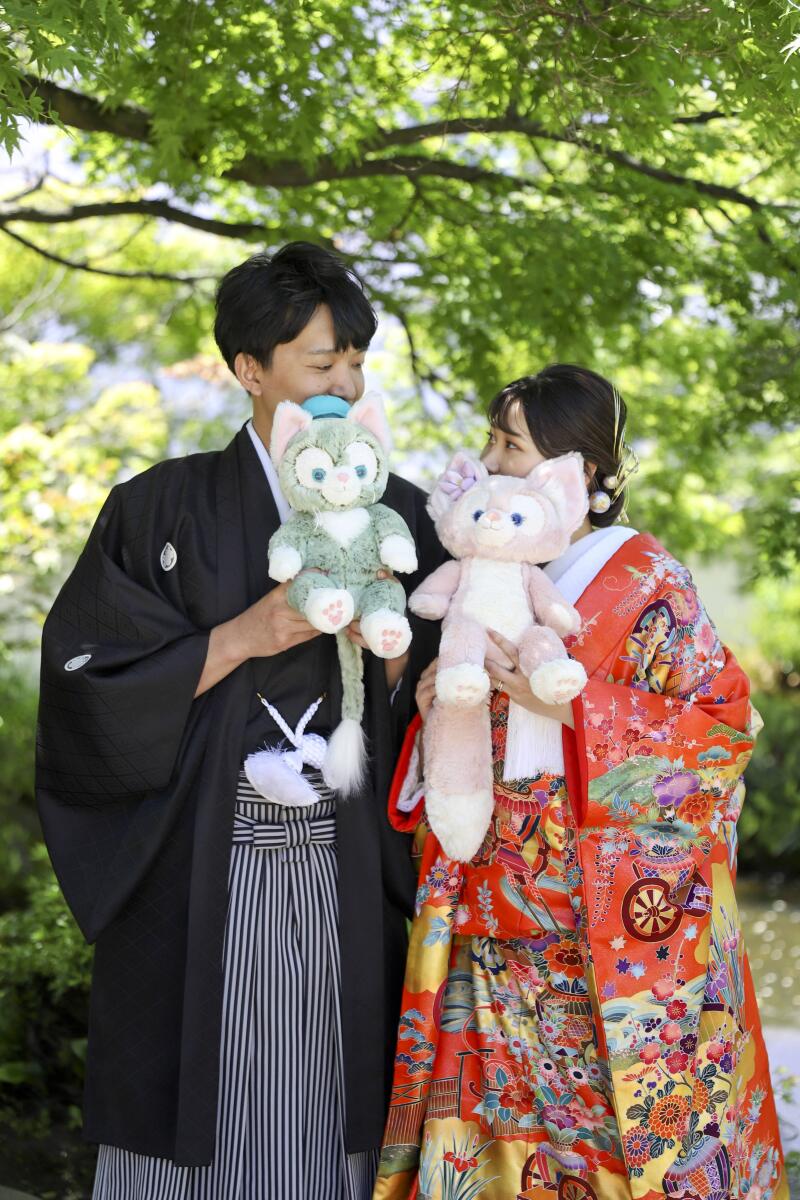 持込アイテムのぬいぐるみを使って