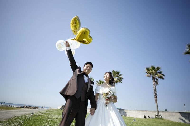 バルーンと一緒に