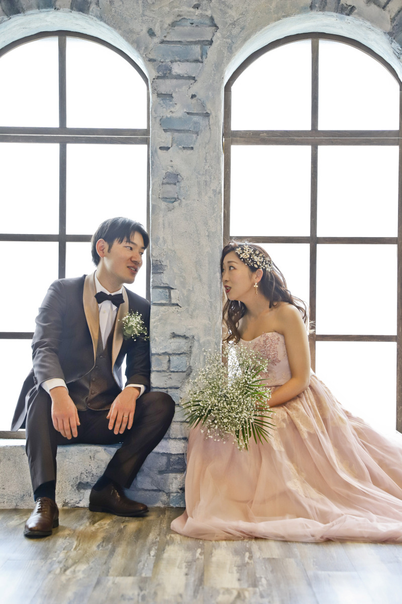 洋装に着替えて